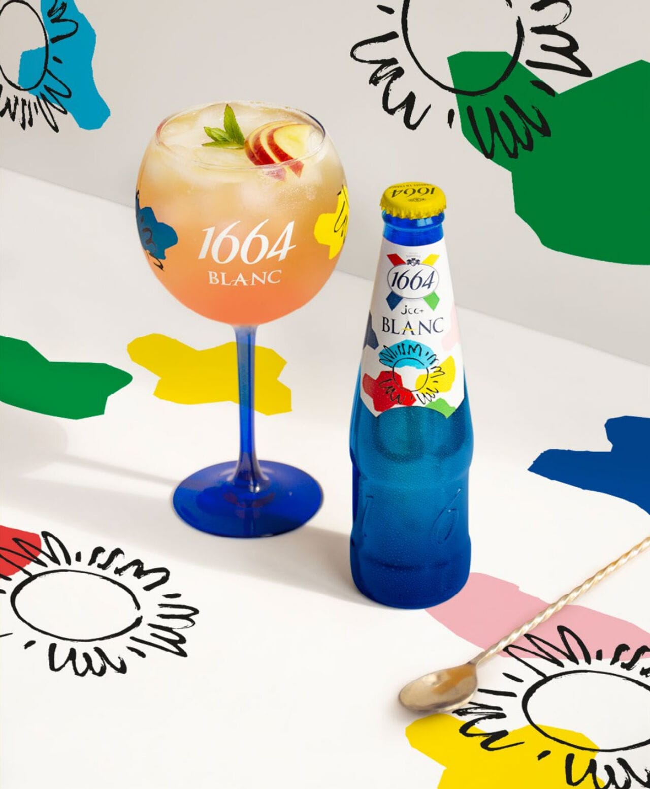 1664 Blanc annonce sa collaboration avec Jean-Charles de Castelbajac