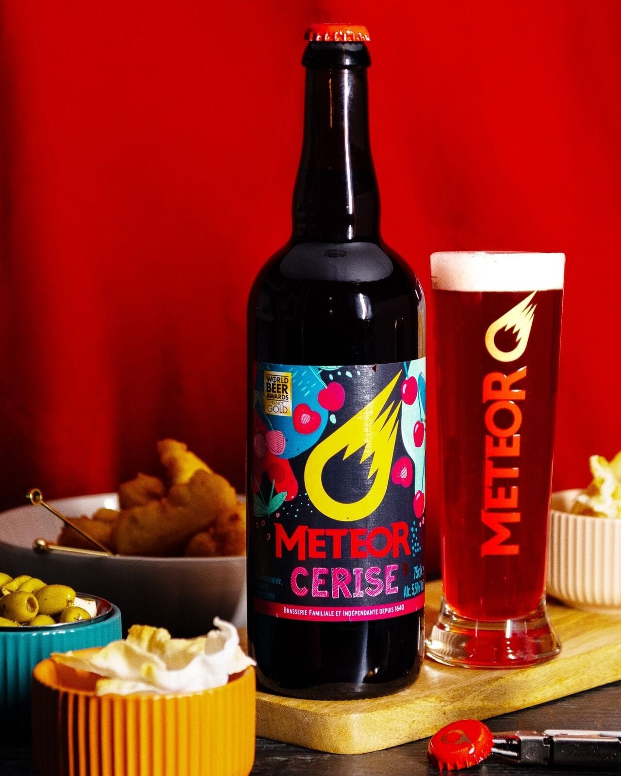 Meteor cerise : la gamme fruitée fait sensation et intègre un nouveau format 50 cl
