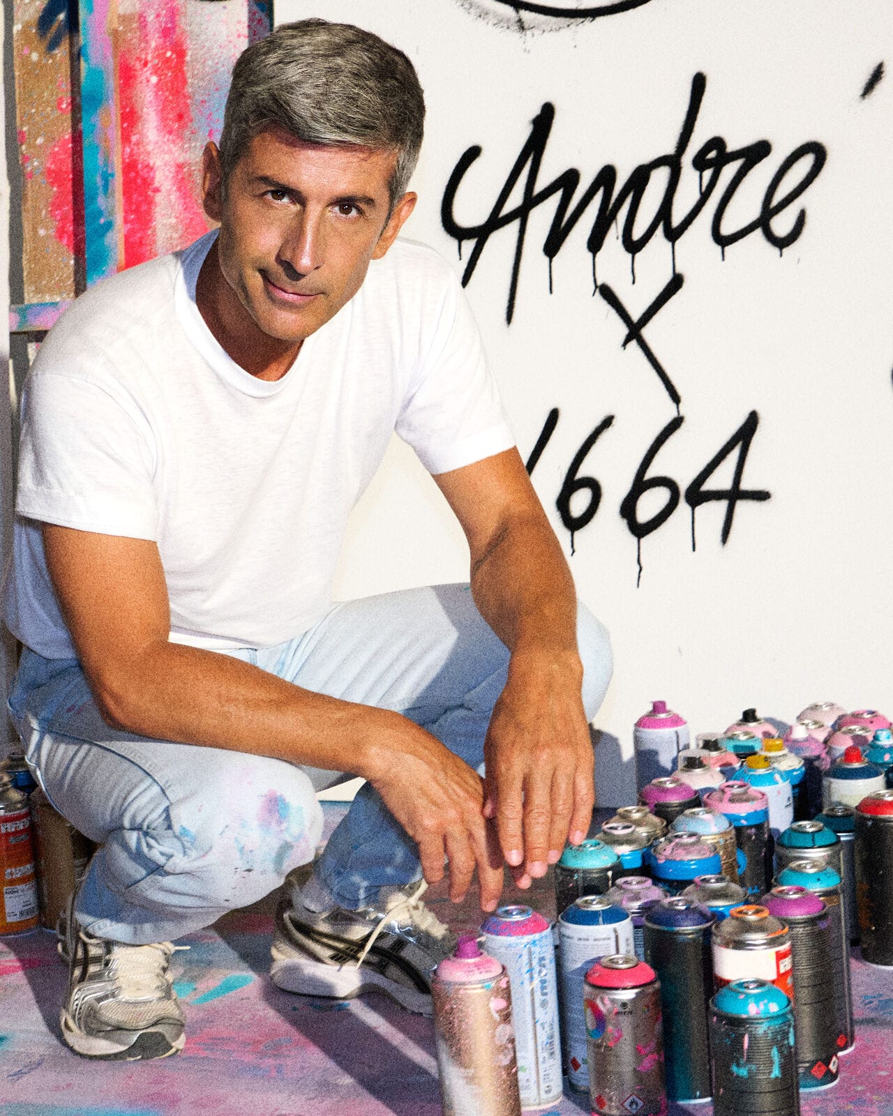 André x 1664 blanc : une canette street et élégante pour l'été