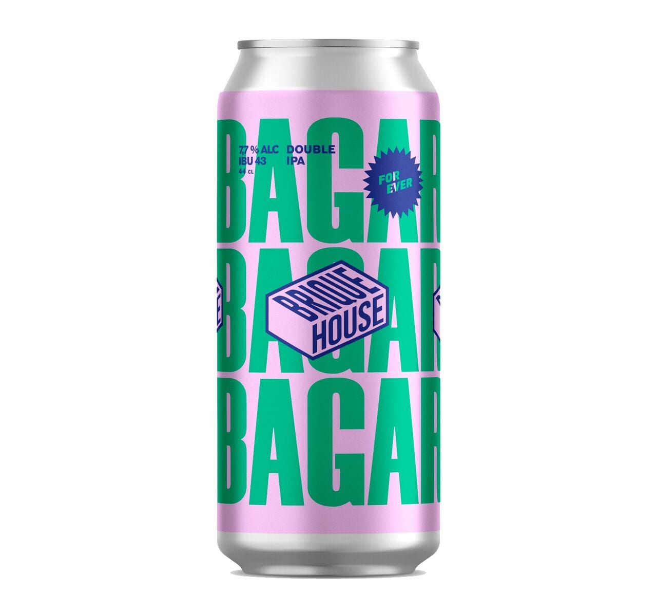 La bière bagarre, brassée par Brique House dans les hauts de france sacrée meilleure Double IPA du monde !