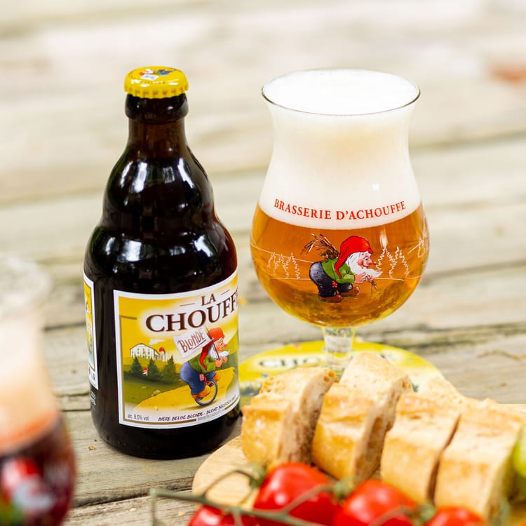 Chouffe lance ses crackers, fabriqués à base de drêche