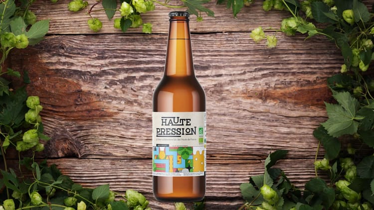 Haute Pression : lancement de la première bière bio collaborative 100% Hauts-de-France