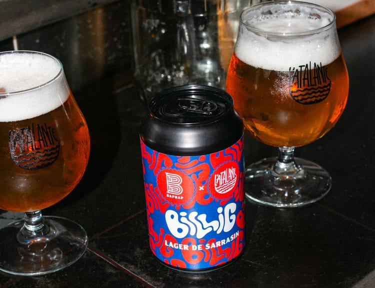 BAPBAP collabore avec L’Atalante pour sortir la Billig, une bière éphémère au sarrasin