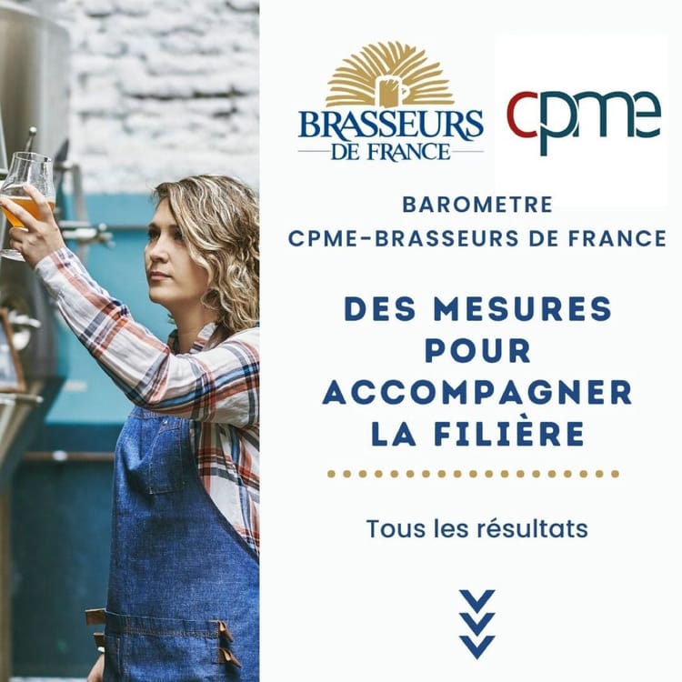 Brasseurs de France en appelle à des mesures pour accompagner la filière