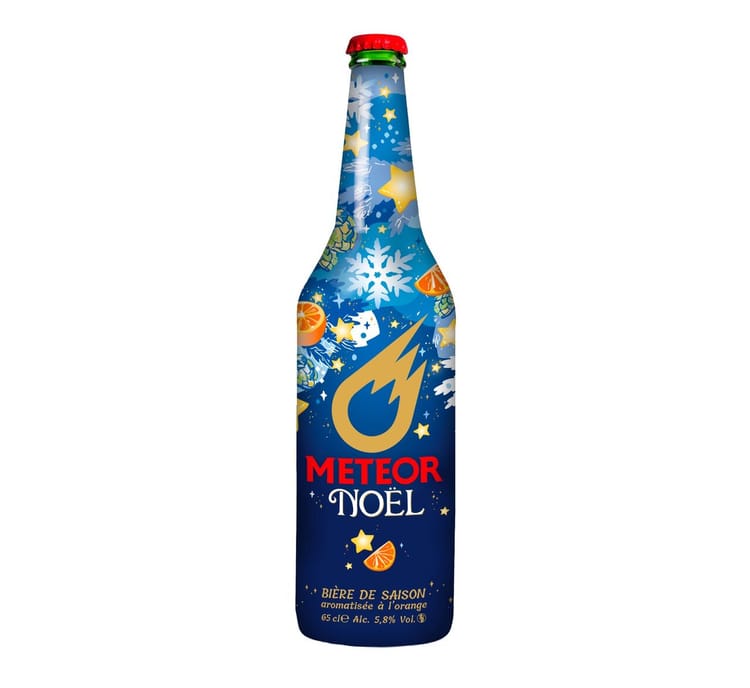 Meteor dévoile sa bière de Noël 2025 : un nouvel écrin pour sublimer les tables de fêtes
