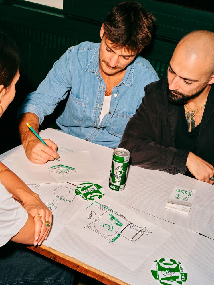 Heineken Studio dévoile une collaboration inédite avec Axel Chay
